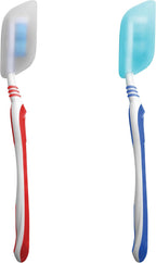 Coghlan's Silicone Toothbrush Covers 2-Pack - BPA-Free, Reusable, Durable Travel Caps, Compact Universal Fit for Camping, Home & Travel Hygiene