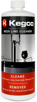 Kegco 12X-BLC32 Beer Line Cleaner for Kegerators - Case of 12 32-oz. Bottles