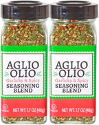 Trader Js seasoning blend (Two 1.7 oz bottles, Aglio Olio)