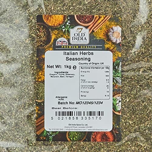 Old India Italian Herbs Seasoning 1 Kg