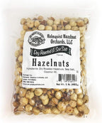 1 LB | Holmquist Hazelnuts Dry Roasted Hazelnuts | Sea Salt | Skins Mostly Removed | HEART HEALTHY | NON-GMO, GLUTEN FREE, KOSHER, RESEALABLE, KETO-FRIENDLY