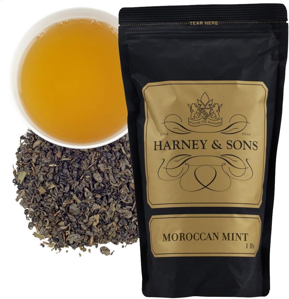 Harney & Sons Organic Moroccan Mint | 16oz Bag of Loose Leaf Tea