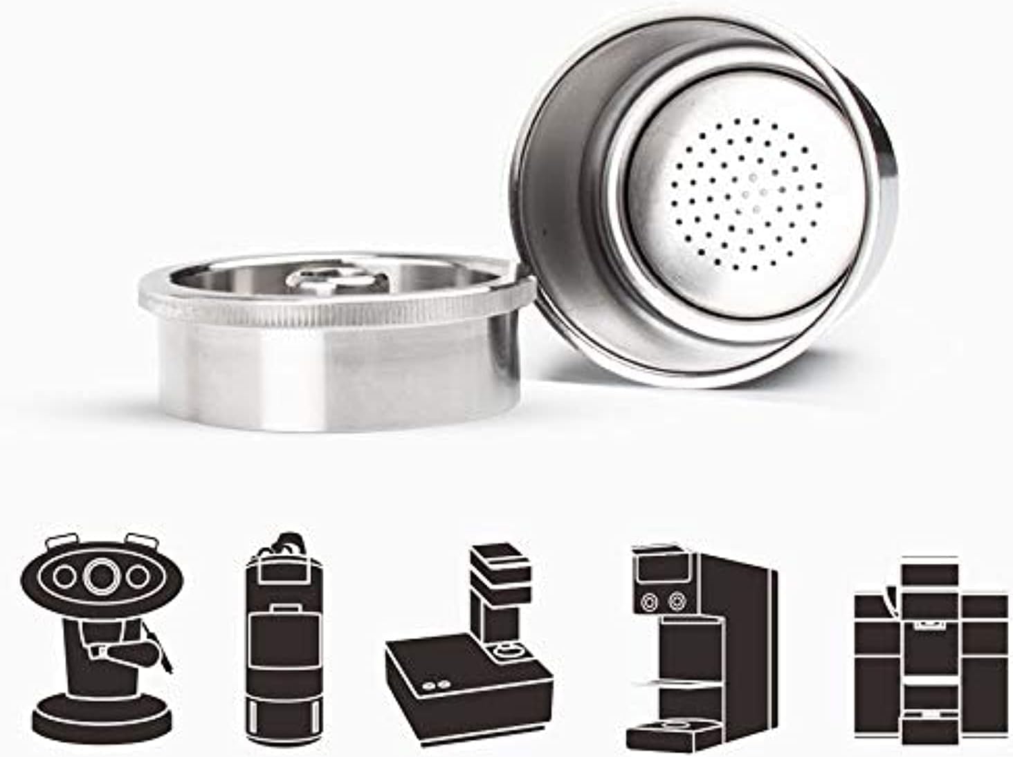 refillable coffee capsule reusable iperEspressp capsule pod coffee filter fit for illy X1 X7 X9 Y1 Y3 Y5 Y9 machine