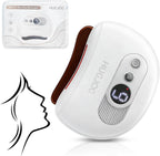 Electric Gua Sha Face Massager, Heated Gua Sha Tool with 9 Heat & Vibration Levels, Rechargeable Face Vibration Tool for Lymphatic Massage & Skincare Absorption