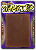 Just Sharted Chocolate Soap Novelty Bath Bar Soap Funny Unisex Spa for Women Men Chocolate Gags for Friends Family Secret Santa White Elephant Stocking Stuffers Teens Adults Fart Joke Gag