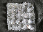 WholesaleGemShop Beautiful Lot of 10 Pieces Clear Crystal Quartz Gemstone Pyramids Crystal Reiki Vaastu Healing