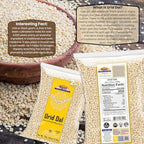 Rani Urid/Urad Dal (Split Matpe Beans Skinless) Indian Lentils 32oz (2lbs) 908g ~ All Natural | Gluten Friendly | Non-GMO | Kosher | Vegan | Indian Origin