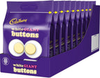 Cadbury White Giant Buttons 100g (Pack of 3)
