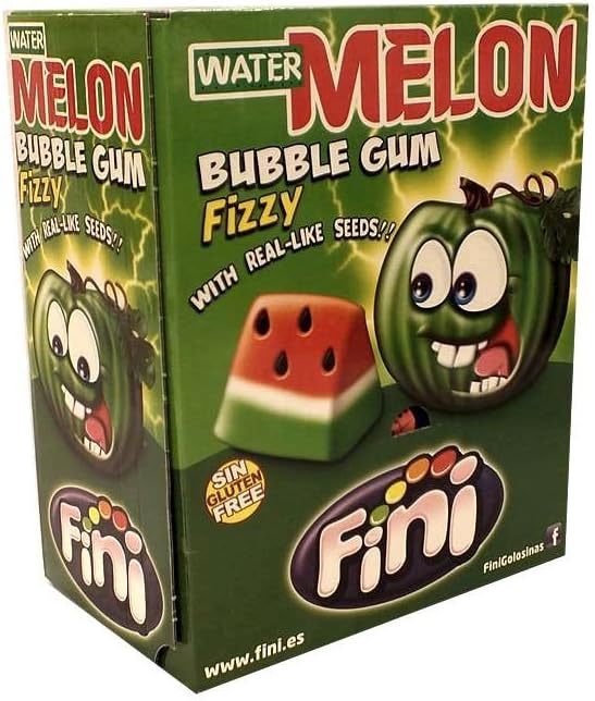 Watermelon Bubble Gum 200 Piece Case