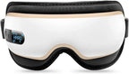 Eye Massager, Portable Electric Eye Massager with Heat Air Pressure Vibration, Rechargeable Eye Therapy Mask, Relieve Eye Strain Dark Circles Eye Bags Dry Eye Improve Sleep