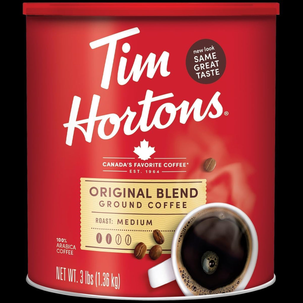 Tiim Hortons Original Blend Medium Roast Ground Coffee, 3 lb