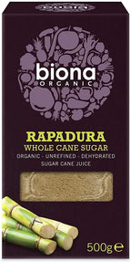 Biona Organic - Sugar - Rapadura Whole Cane - 500g
