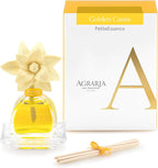 AGRARIA PetiteEssence Flower and Reed Diffuser Set, Hand Crafted Sola Flower Botanical Home Fragrance Set, Scented Oil Gift for All Occasions