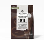 Callebaut Recipe No. 811 Finest Belgian Dark Chocolate With 54.5% Cacao, 5.51 Pound