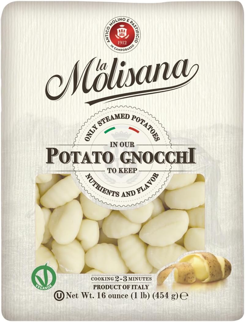 La Molisana Gnocchi Di Patate, 1 Pound (Pack of 12)