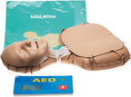 Laerdal Mini Anne Global Set - Inflatable CPR Manikin with Compression Clicker and Basic AED Trainer
