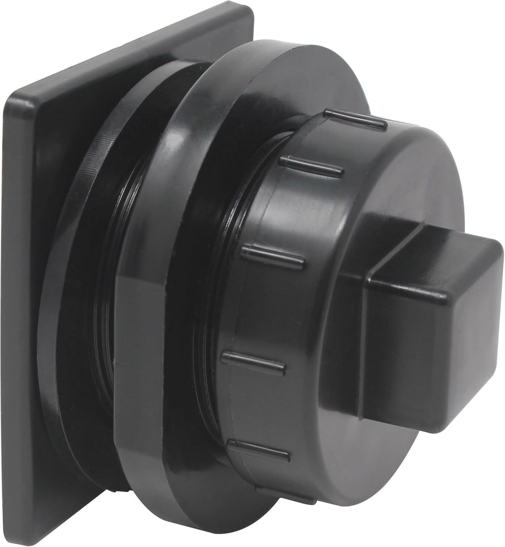 Stock Tank Drain Plug Compatible with Rubbermaid Commercial Stock Tanks - 1 Pack