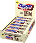 Snickers Bars - Low Sugar High Protein Bars- White Chocolate - 12x57g,12 Count (Pack of 1)