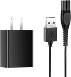 5V Charger for Philips Norelco Shaver 2400 3900 MG3919, Compatible with Phillips Norelco Wet & Dry Series 2000 5000 7000 3000 USB Charging Cable