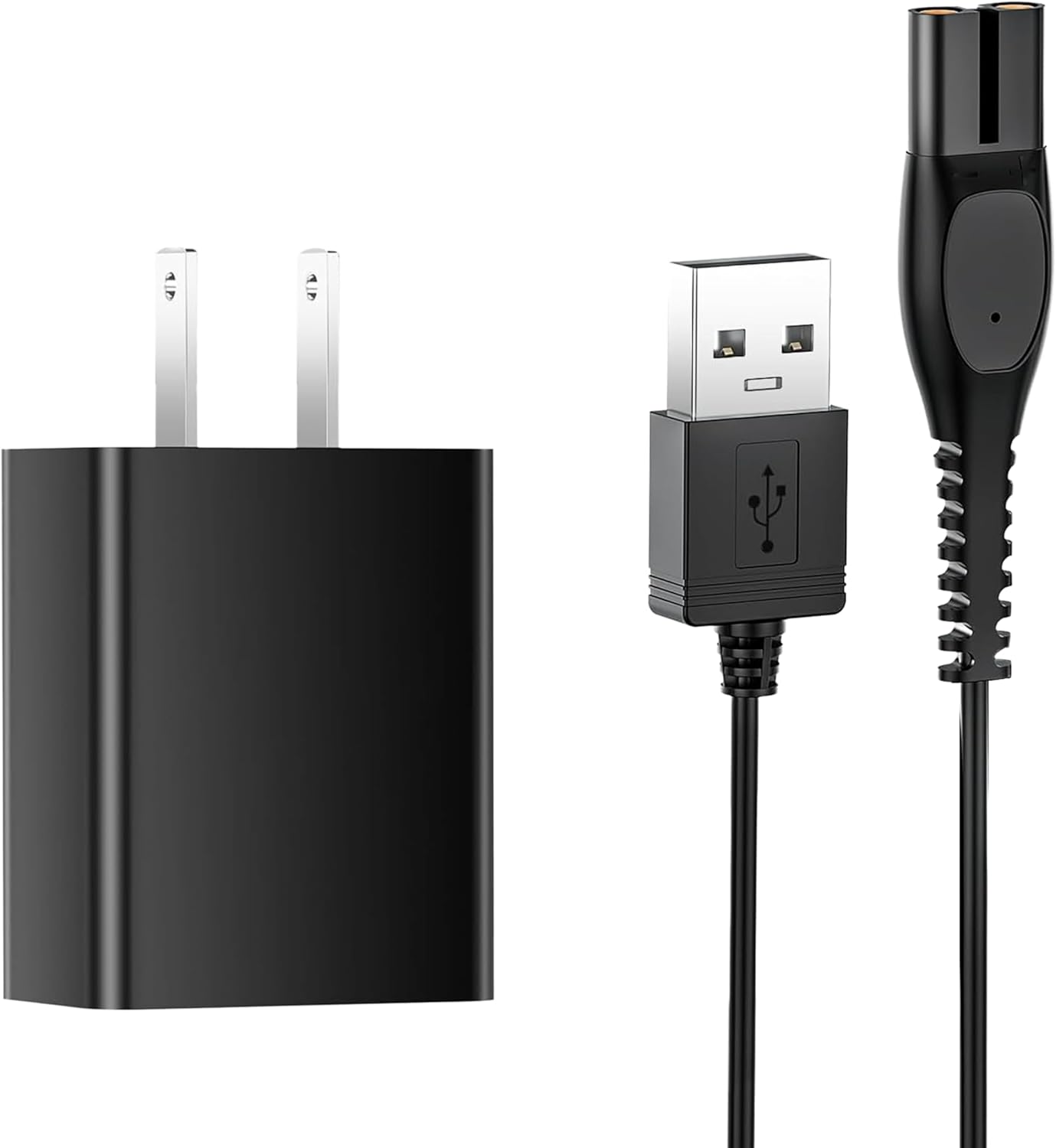 5V Charger for Philips Norelco Shaver 2400 3900 MG3919, Compatible with Phillips Norelco Wet & Dry Series 2000 5000 7000 3000 USB Charging Cable