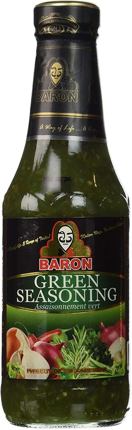 Baron Green Seasoning 14 oz ( 1btl)