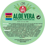 DONNA Aloe Vera Aqua Bliss Hydration Gel | 99% Aloe | Moisturizing & Refreshing | Healing & Regeneration | 10.14 fl oz / 300ml