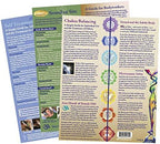 Ohm Therapeutics Tuning Fork Treatment Charts (3) — for Self-Care, Massage Therapy, Energy Practitioners, Chakra Balancing & Sound Therapy