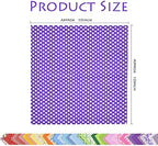 42Pcs 10"x10" Quilting Cotton Fabric Squares Sheets Pre-Cut Multi-Color Design Printed Floral Craft Fabric for DIY Sewing Scrapbooking Quilting Craft Patchwork (Red/Pink/Yellow/Green/Blue/Purple)