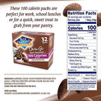 Blue Diamond Almonds Dark Chocolate Cocoa Dusted Snack Nuts, 100 Calorie Packs, (Pack of 1, 32 Count Toal)