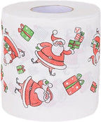 Santa Claus Tissue Office Toilet Paper Paper Roll Christmas Paper Towels (Color : 1)