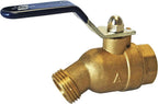 American Valve M76QT 1/2" Quarter Turn Hose Bibb FIP, 1/2-Inch