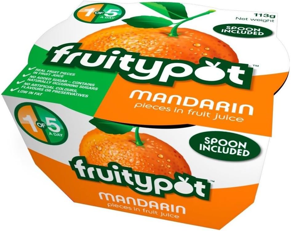 FruityPot Mandarin (113g) - Pack of 6