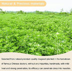 OSPNIEEK Pure Moxa Rolls, 30 Rolls Handmade Mild Moxibustion Mugwort Sticks, Natural Moxa Cones for Waist Neck Knee Back Acupoint Care, Ai Jiu 艾草条 艾灸