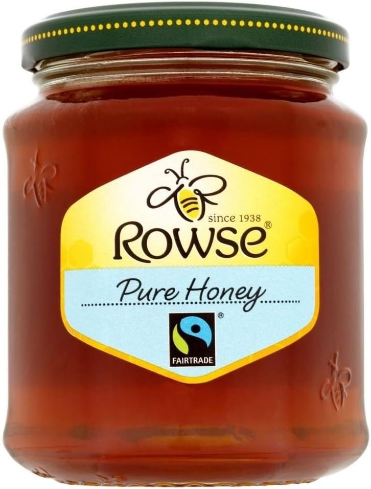 Rowse Fairtrade Pure Honey (340g) - Pack of 2