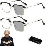 Smart Zoom Reading Glasses Auto Focus Glasses Self Adjusting Far and Near Progressive Automatic Zoom for Men Women