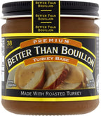 Better Than Bouillon Premium Turkey Base, Made with Roasted Turkey, 38 Servings Per Jar (8 Ounce (Pack of 1))