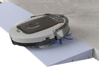 100cm Ramp Mat for Thresholds, Indoor Plastic Ramp Mat for Step Transition, Suitable for Robot Vacuums/Floor Scrubbers.(Gray,100 * 18 * 3cm)