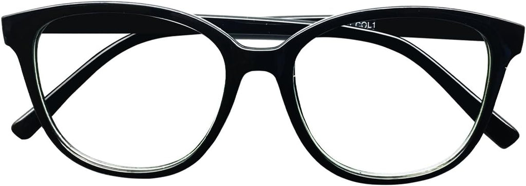 Mens Womens Photochromic Reading Glasses Readers Oversize Eyewear Black Purple