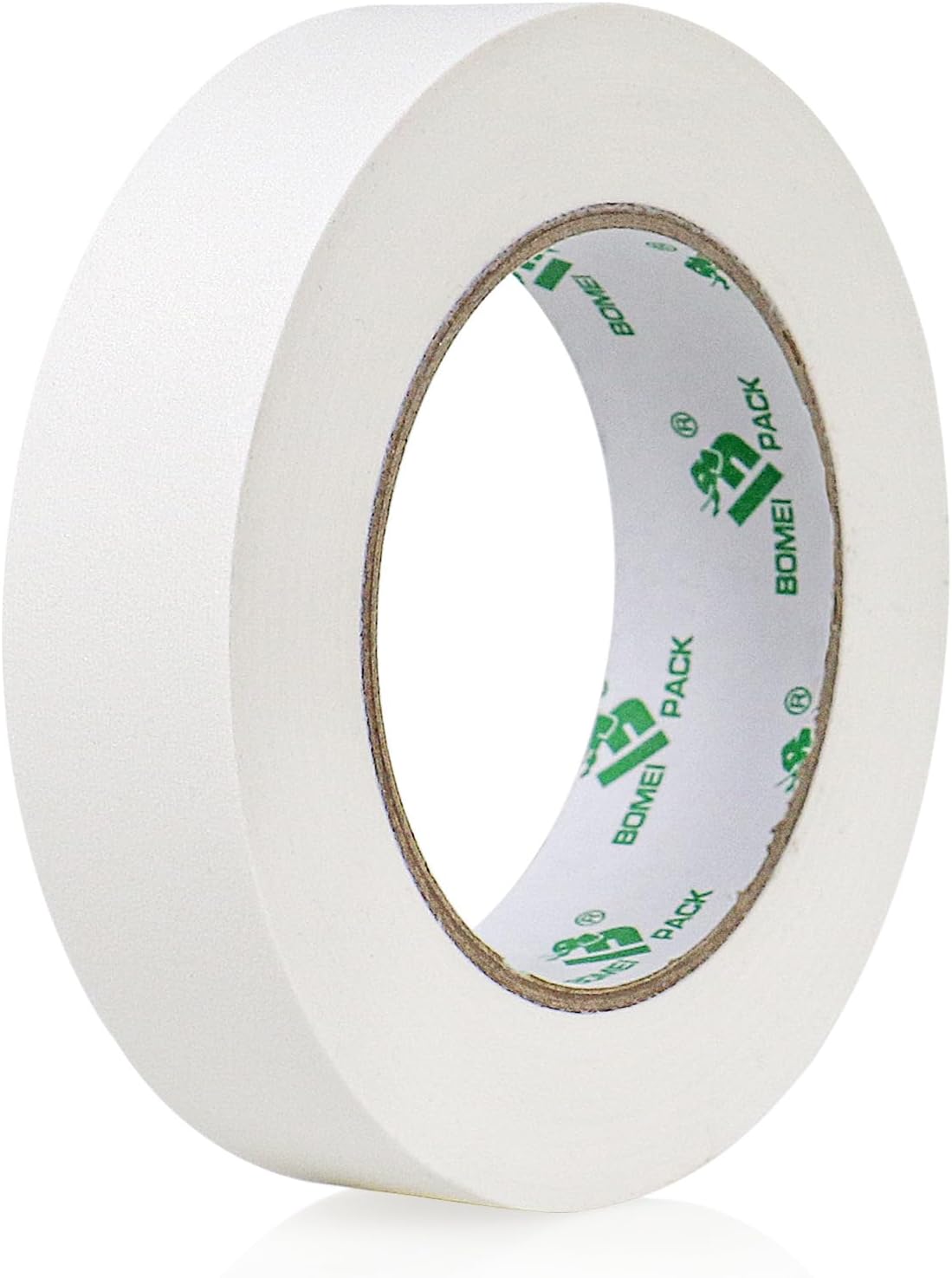 BOMEI PACK White Gaffer Tape, Matte Non-Reflective, 1inch x 30yds No Residue Hand Tear Self-Adhesive Gaffer Tape for Labeling, Cable, Stage, Photo Studio, Painters and Duct Repair, 1 Pack
