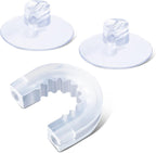 YeeBeny Bathroom Shower Caddy Connector Sucker with 2pcs Professional Strength Large Suction Cups, Easy to Attach, Replacement Suction Cups Compatible with Zenna Home, Simple Houseware, Multipurpose