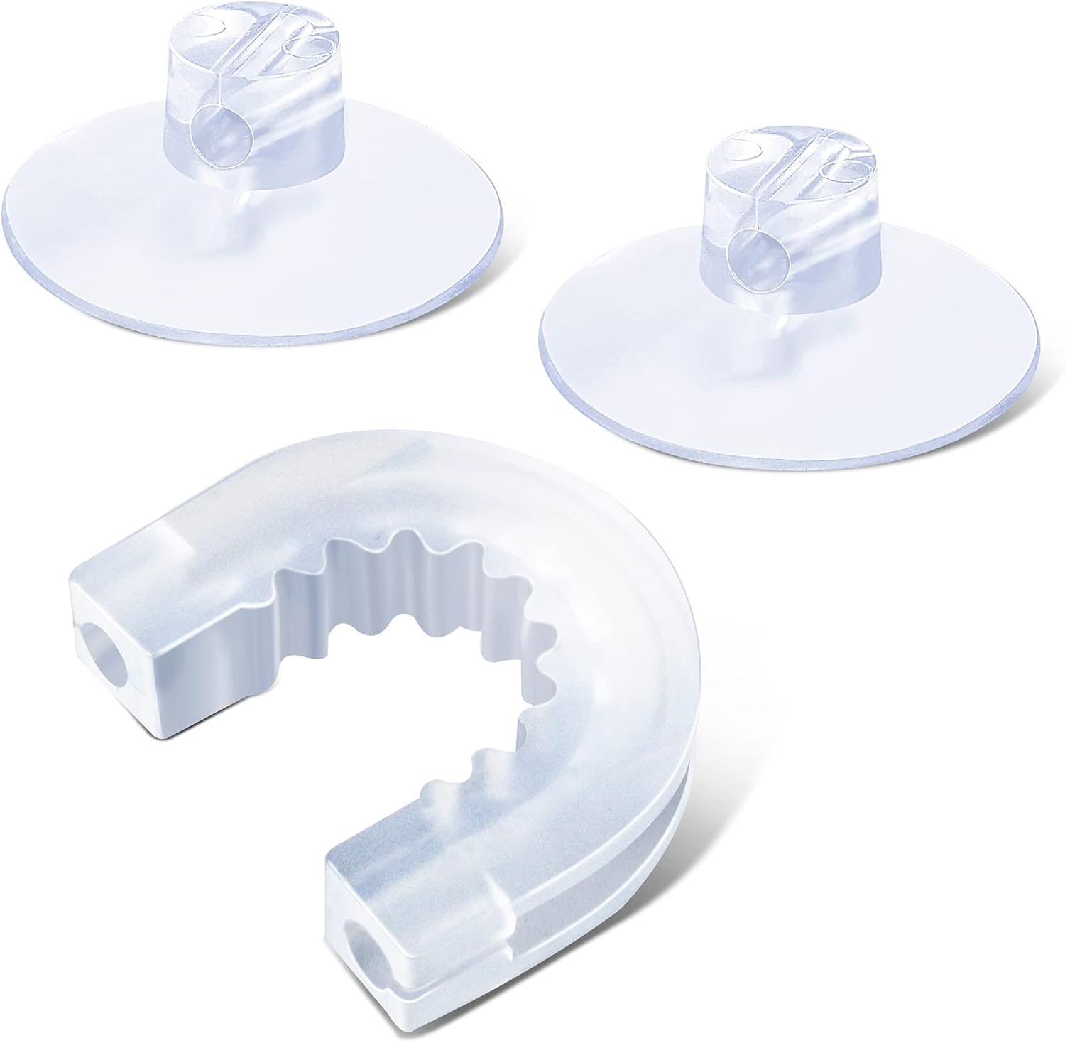 YeeBeny Bathroom Shower Caddy Connector Sucker with 2pcs Professional Strength Large Suction Cups, Easy to Attach, Replacement Suction Cups Compatible with Zenna Home, Simple Houseware, Multipurpose
