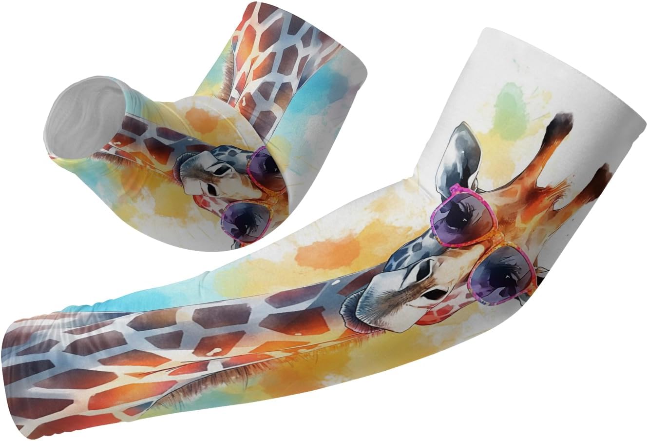 Cooling Arm Cover For Men & Women - Uv Sun Protection Arm Sleeves For Driving Golfing Fishing Cycling Hiking