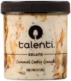 Talenti Gelato For a Delicious Frozen Dessert Caramel Cookie Crunch Made with Ingredients 1 pint
