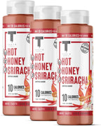 Taste Flavor Co. Grilling, Dipping Sauce and Marinade, Great Tasting, Low-Calorie Sauces, Keto Friendly, No Oils (3 Pack, Hot Honey Sriracha)