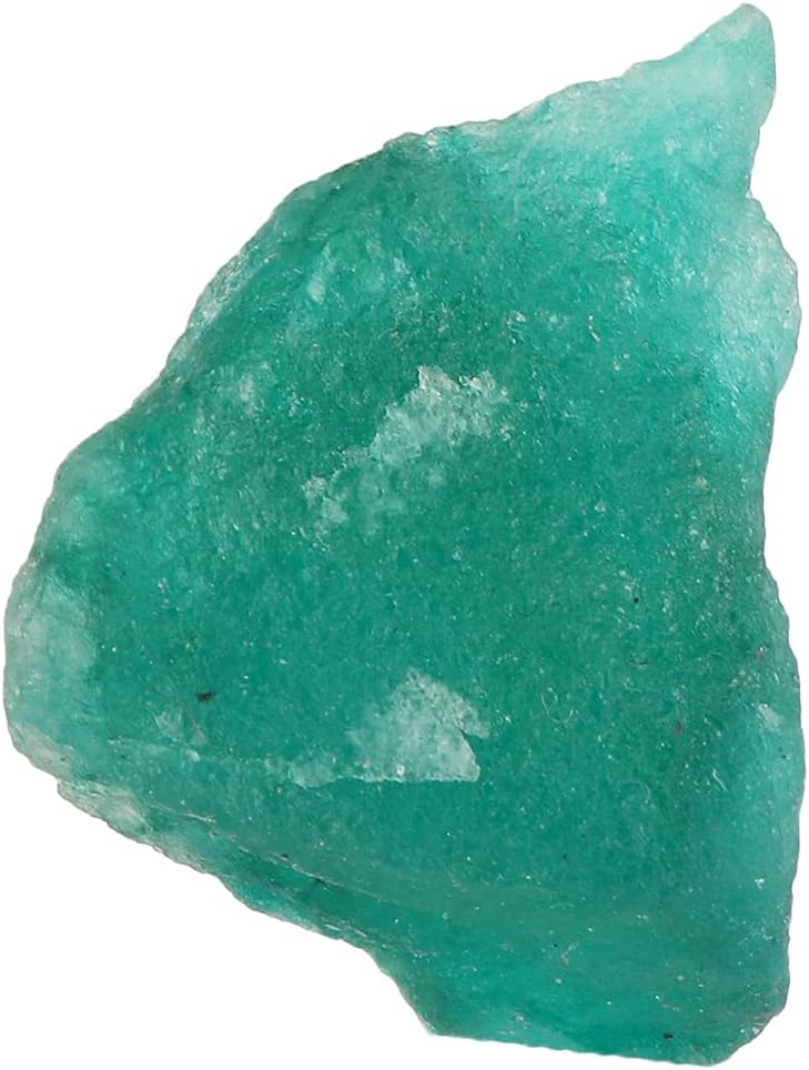 76 Ct. Healing Crystal Clear Emerald Rough Gemstone Raw Healing Stone for Yoga, Meditation, Aura Cleansing GC-911
