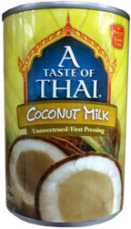 A Taste of Thai Gluten-Free COCONUT MILK 13.5oz (10 pack)