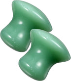 Small Mushroom Shaped Facial Massage Board 2-Pack Gua Sha Tool for Face and Body Skin Care Absorption Enhancement 1.57X1.37X1.37In