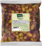 Mantova Mixed Olives in a Mild Brine with Herbs and Spices, 52.91 oz. (3.3 lb.) (Pack of 1), Product of Italy, Non-GMO, Gluten-Free, Cholesterol-Free, Vegan-Friendly, Paleo-Friendly