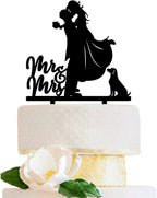 LOVENJOY 5.3" Wedding Cake Topper with a Dog, Gift-Boxed
