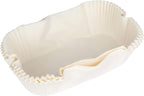 KitchenCraft Loaf Tin Liners, Non Stick, Cake and Bread Tin, 20 x 9 cm, Pack of 40 Liners, White